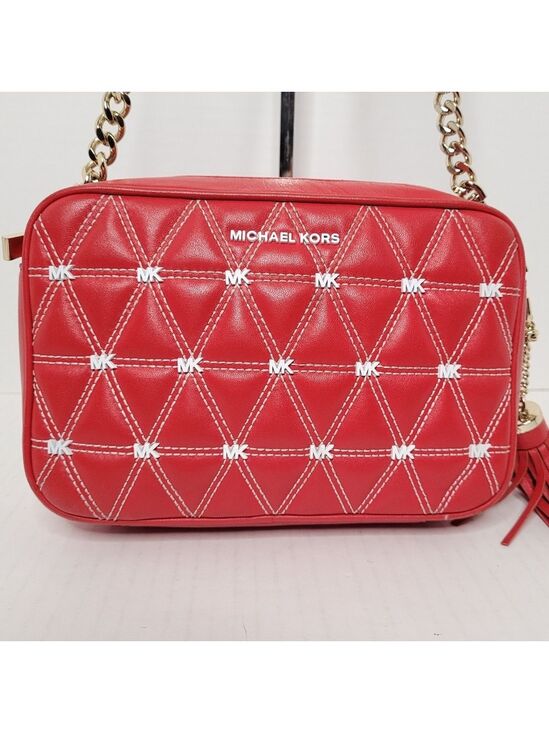 Michael Kors Handbags - Michael Kors Ginny Quilted Leather Crossbody  32S9LF5M24